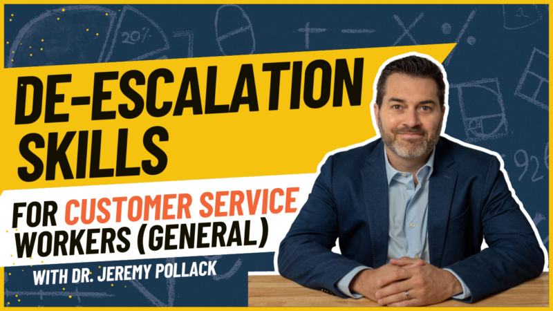 Course Thumbnail - De-Escalation Training for Customer Service Professionals